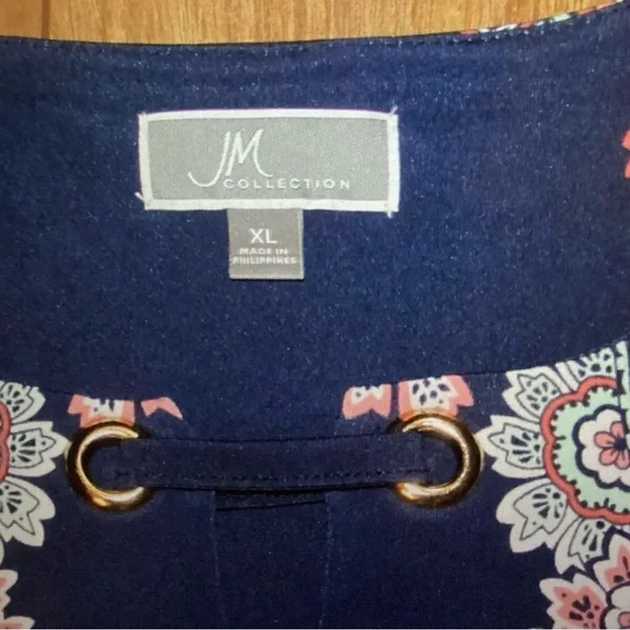 JM Collection TUNIC Top or used as Dress Long Sleeve - Picture 7 of 11